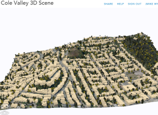 Cole Valley 3D Map