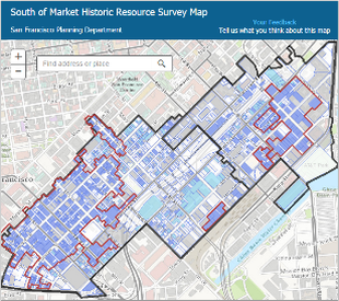 SoMa Historic Resources Survey Map